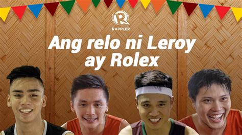 ang relo ni leroy ay rolex|funny pass the message tagalog.